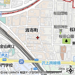 愛知県名古屋市熱田区波寄町12-12周辺の地図