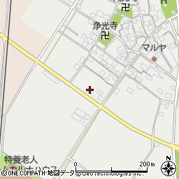 滋賀県東近江市五個荘奥町589周辺の地図