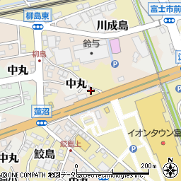 白井冷蔵株式会社　富士営業所周辺の地図