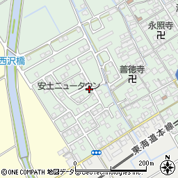 滋賀県近江八幡市安土町常楽寺1070-1周辺の地図