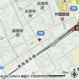 滋賀県近江八幡市安土町常楽寺862周辺の地図