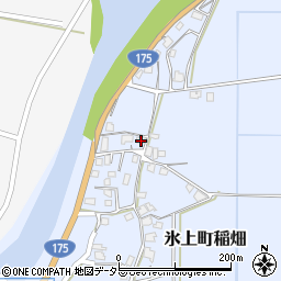 兵庫県丹波市氷上町稲畑700周辺の地図