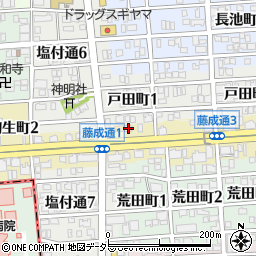 愛知県名古屋市昭和区藤成通2丁目5周辺の地図