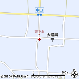 兵庫県丹波市春日町中山1278周辺の地図