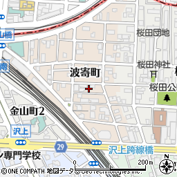 愛知県名古屋市熱田区波寄町12周辺の地図