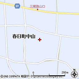 兵庫県丹波市春日町中山1144周辺の地図