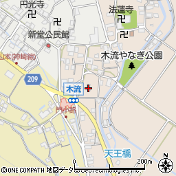 苗村神社周辺の地図
