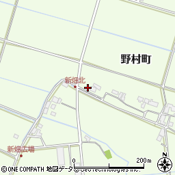 滋賀県近江八幡市野村町2035周辺の地図