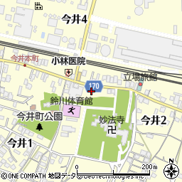 ビジネス旅館鈴清周辺の地図