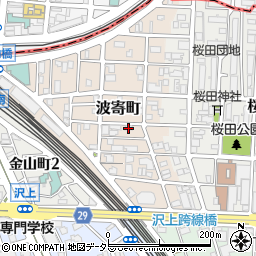 愛知県名古屋市熱田区波寄町12-5周辺の地図