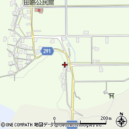 兵庫県丹波市柏原町田路484周辺の地図