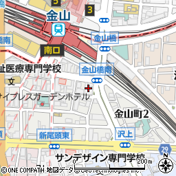 トヨタレンタリース名古屋金山駅前店周辺の地図