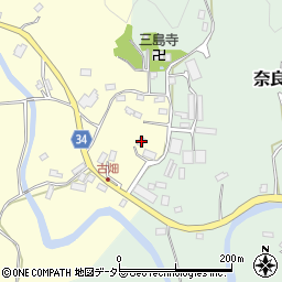 千葉県鴨川市古畑381-1周辺の地図