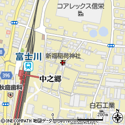 新福稲荷神社周辺の地図
