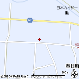 兵庫県丹波市春日町松森300周辺の地図