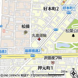 大宝運輸中川支店周辺の地図