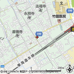 滋賀県近江八幡市安土町常楽寺849周辺の地図