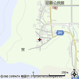 兵庫県丹波市柏原町田路531周辺の地図