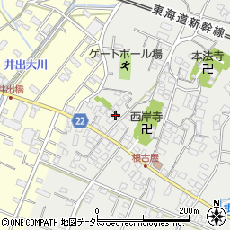 静岡県沼津市根古屋519-2周辺の地図