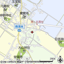 滋賀県東近江市大清水町199周辺の地図