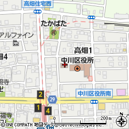 名古屋市消防局名古屋市中川消防署周辺の地図