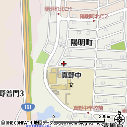 滋賀県大津市陽明町9-11周辺の地図