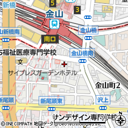 TCB東京中央美容外科　金山院周辺の地図