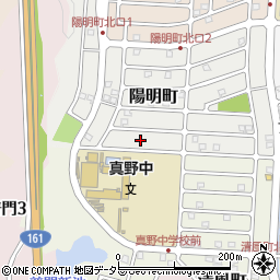 滋賀県大津市陽明町9周辺の地図