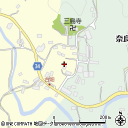 千葉県鴨川市古畑380-1周辺の地図