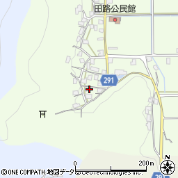 兵庫県丹波市柏原町田路508周辺の地図