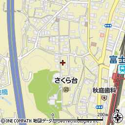 静岡県富士市中之郷3784周辺の地図