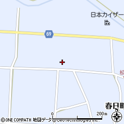 兵庫県丹波市春日町松森287周辺の地図