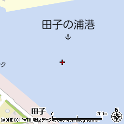 田子の浦港周辺の地図
