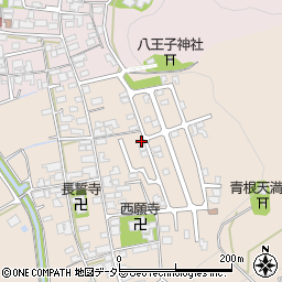 滋賀県近江八幡市船木町1441-4周辺の地図