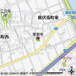 東漸寺周辺の地図