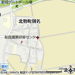 三重県いなべ市北勢町別名1056-2周辺の地図