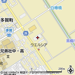 有限会社平尾硝子店周辺の地図