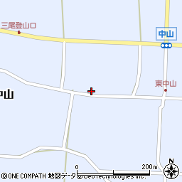 兵庫県丹波市春日町中山1239周辺の地図