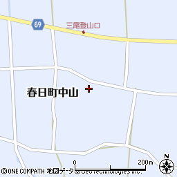 兵庫県丹波市春日町中山1146周辺の地図