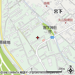 静岡県富士市宮下91周辺の地図