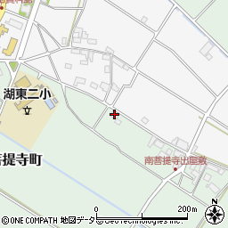 滋賀県東近江市南菩提寺町313周辺の地図