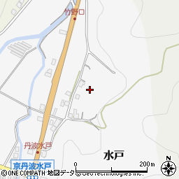 京都府船井郡京丹波町水戸小由里周辺の地図