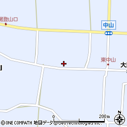 兵庫県丹波市春日町中山1102周辺の地図