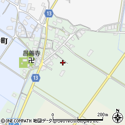 滋賀県東近江市南菩提寺町700周辺の地図
