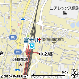 富士川マンション周辺の地図