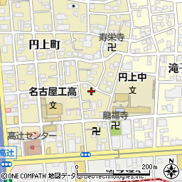 愛知県名古屋市昭和区円上町21-4周辺の地図