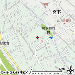 静岡県富士市宮下91-13周辺の地図
