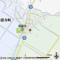 滋賀県東近江市南菩提寺町694-1周辺の地図