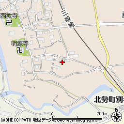三重県いなべ市藤原町東禅寺454周辺の地図