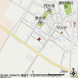 滋賀県東近江市五個荘奥町610周辺の地図